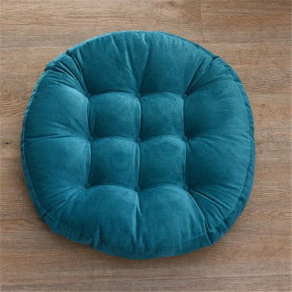 Coussin de sol 55x55 en velours capitonné