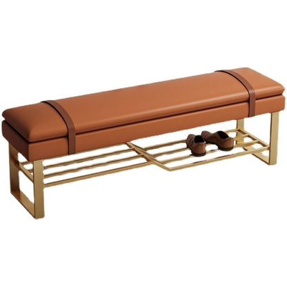 Banc design épurée avec rangement pour chaussures