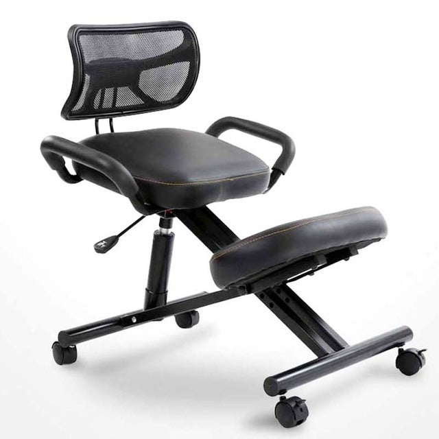 Tabouret ergonomique sur roulettes ajustable