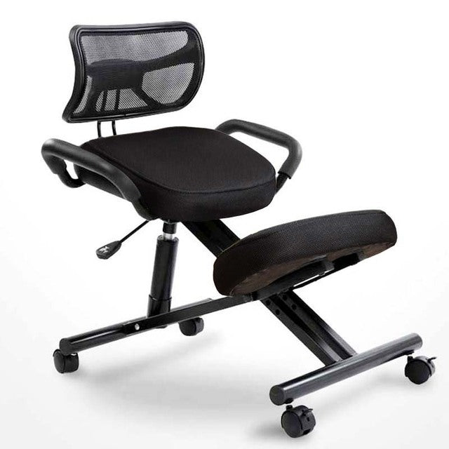 Tabouret ergonomique sur roulettes ajustable