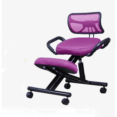 Tabouret ergonomique sur roulettes ajustable