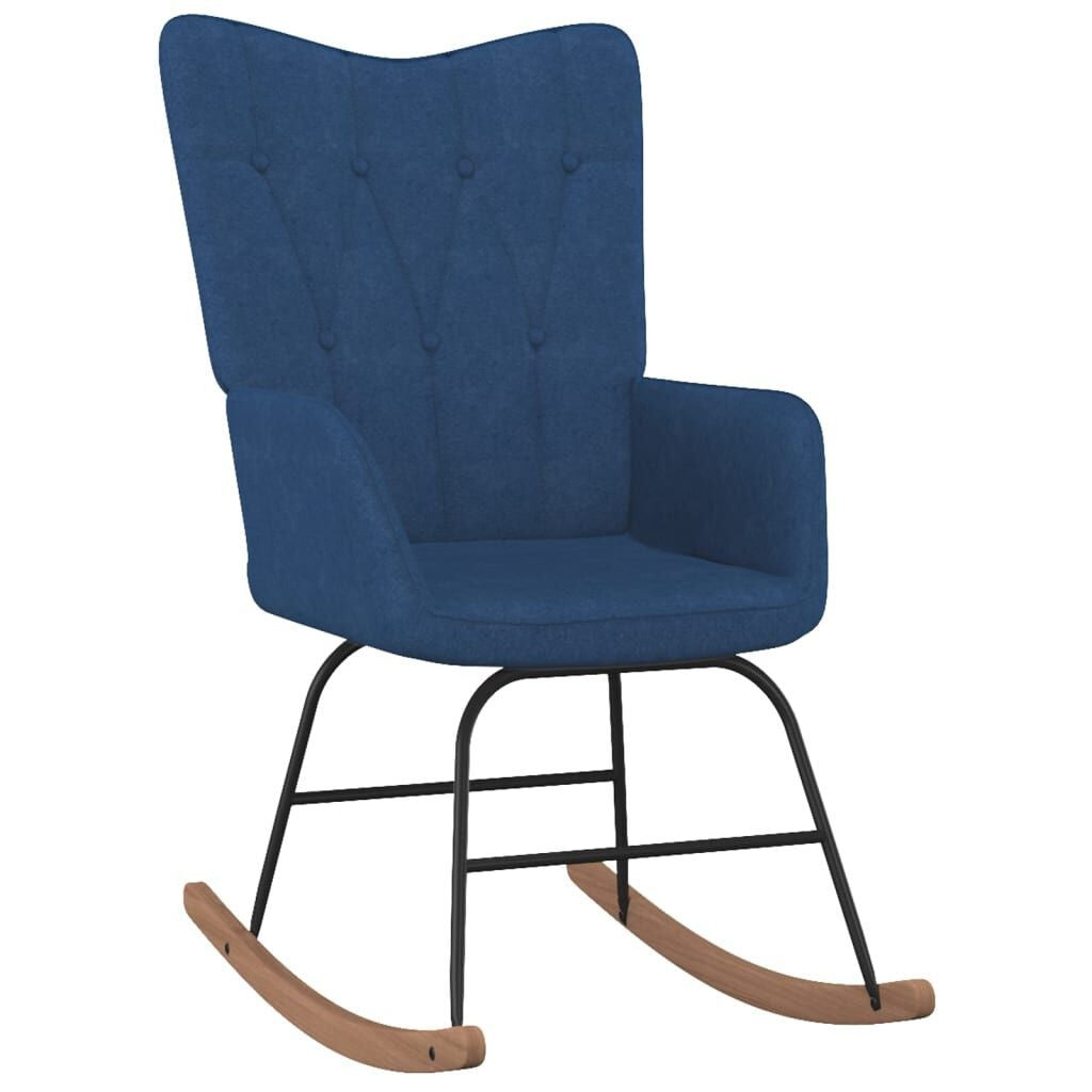 Fauteuil à bascule moderne minimaliste à dossier large