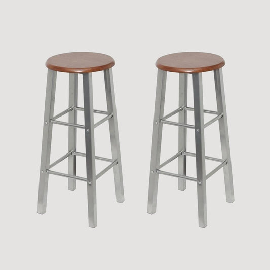 Tabouret de bar rond industriel